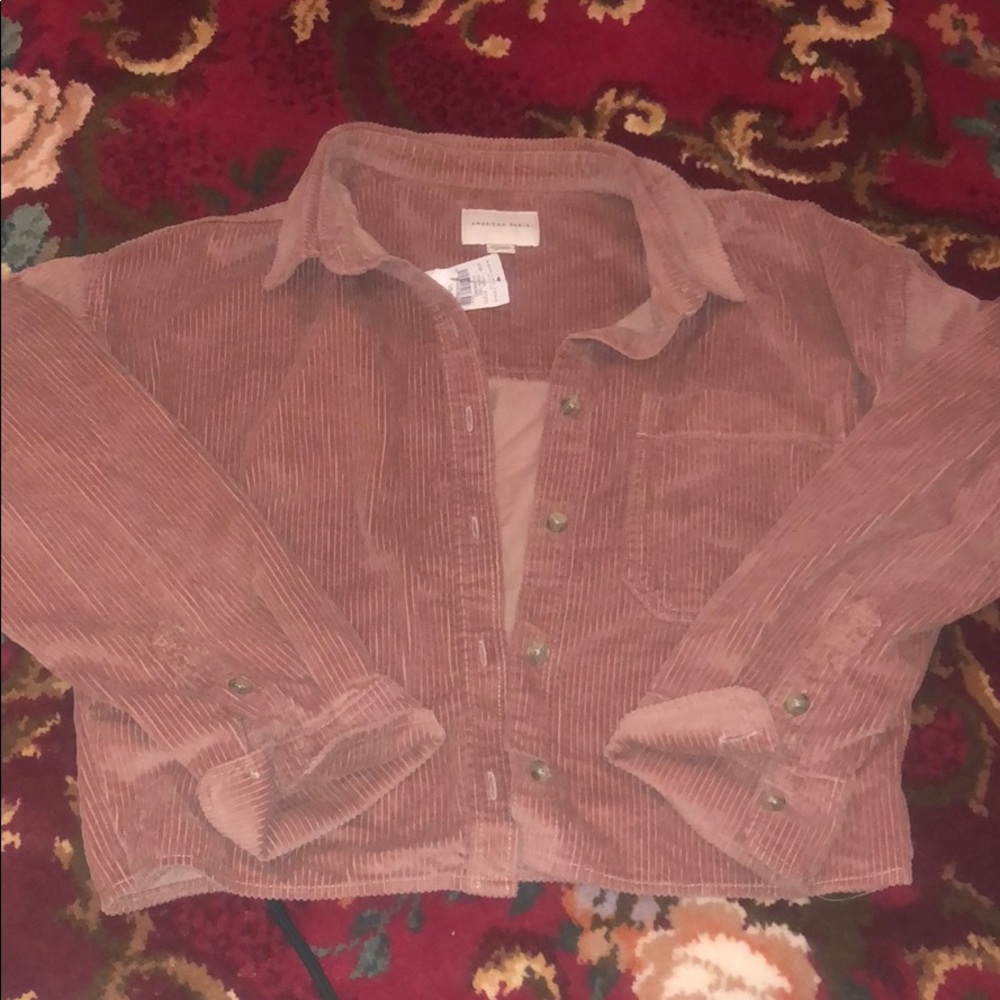 Pink suede Jacket